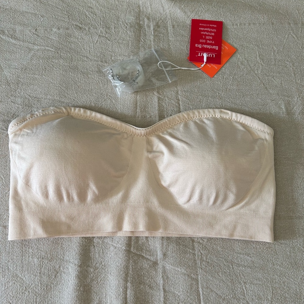 Lusait Bandeau Strapless Bra